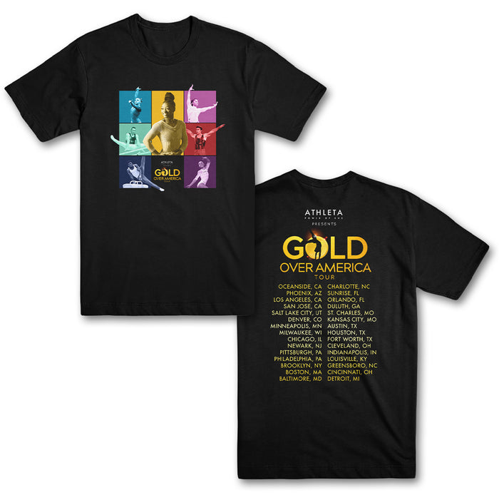 Gold Over America 2024 Youth Tour Tee