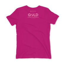 Load image into Gallery viewer, Gold Over America You GOAT Girl Youth Tee
