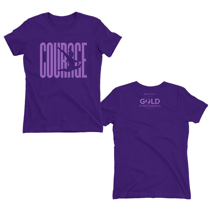 Gold Over America Women's Courage Tee